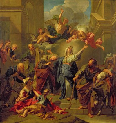 Madona z Magnificatu od Jean-Baptiste Jouvenet